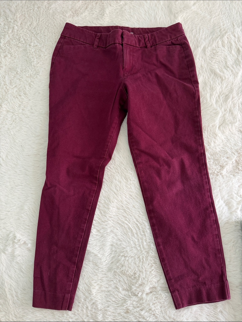 Women’s Deep Burgundy Pixie Pants
